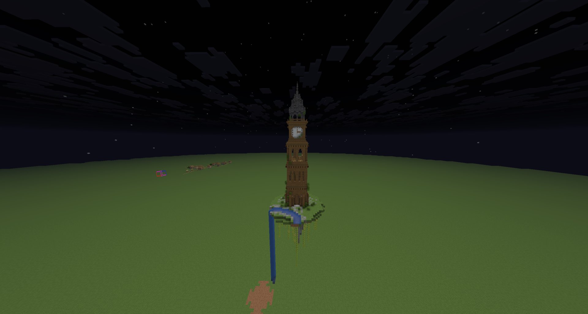 Floating island with clock tower – additional image