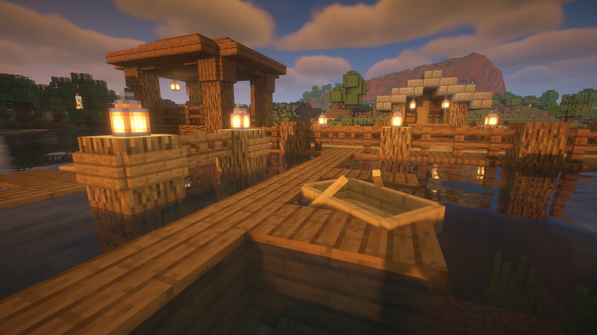 wooden fishing dock – additional image