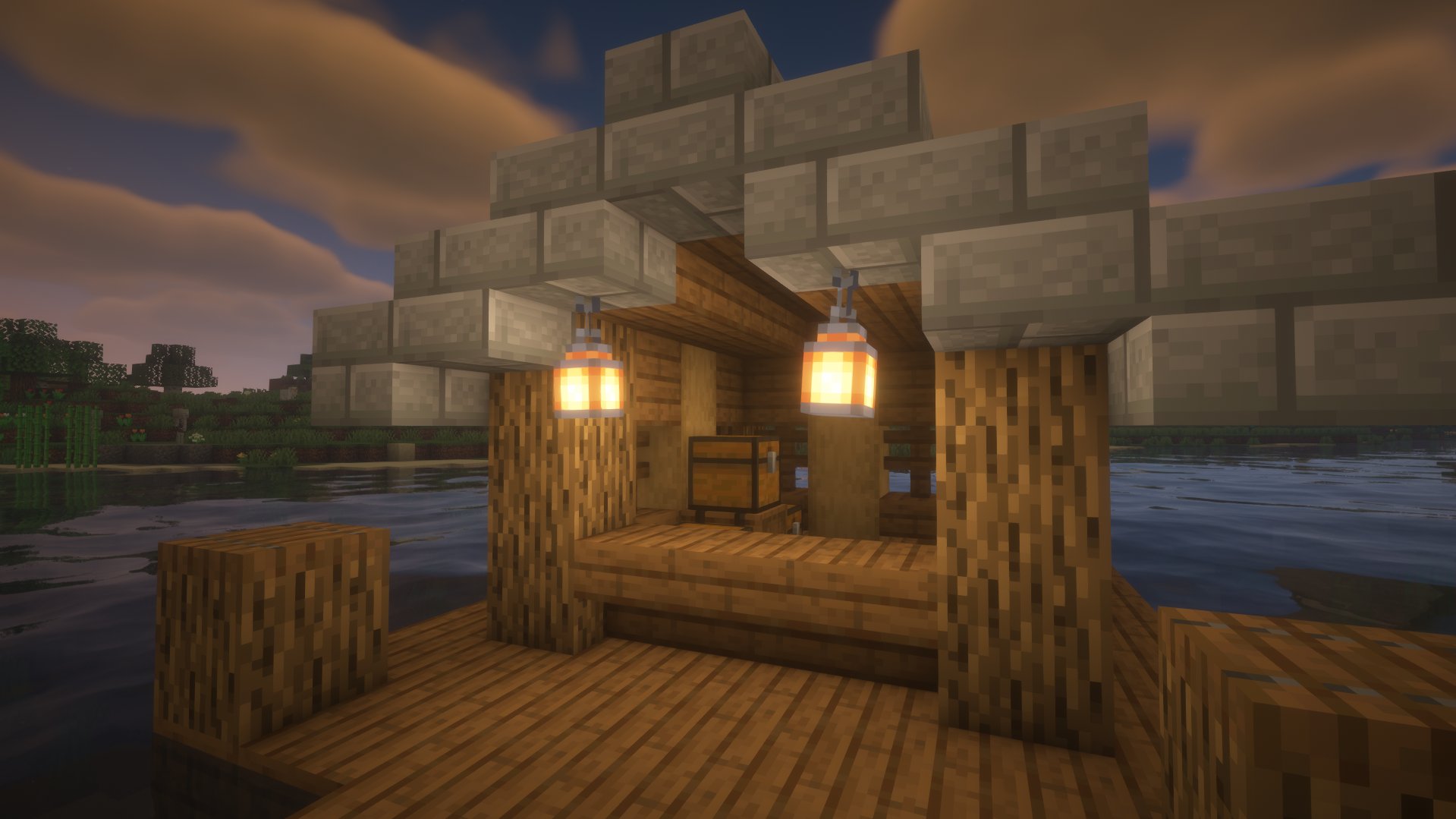 wooden fishing dock – additional image