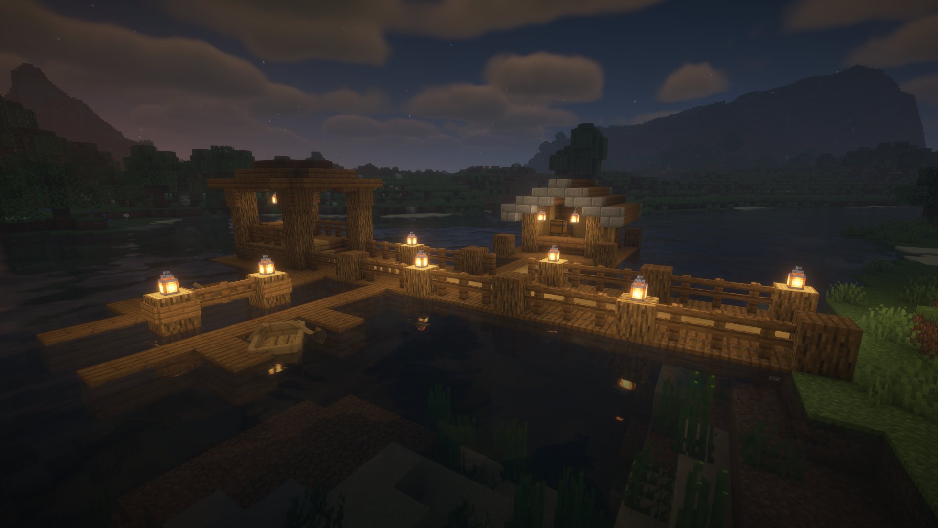 wooden fishing dock – additional image