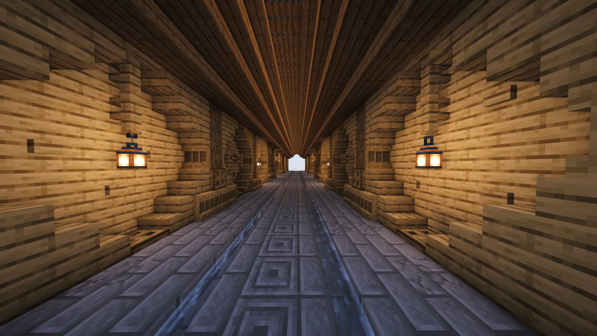 Tileable Oak/Spruce Hall – additional image