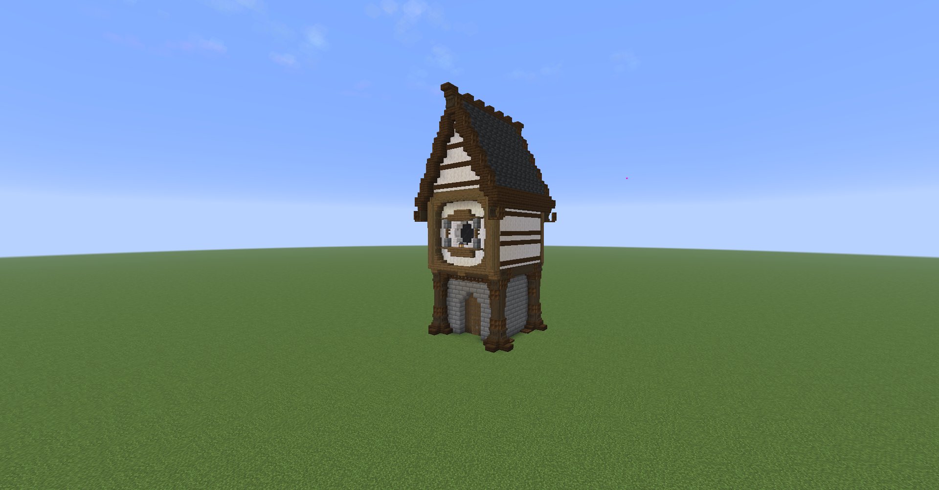 Simple medieval house – key image