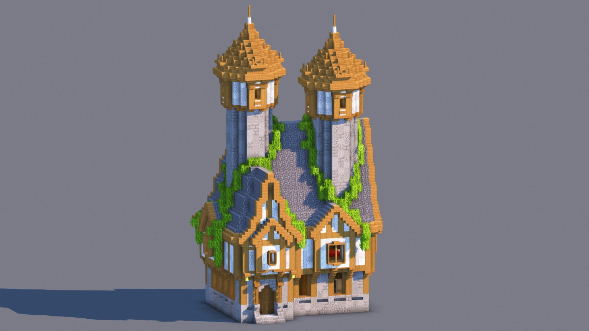 Medieval House – Fully Decorated Interior | Free Download – key image