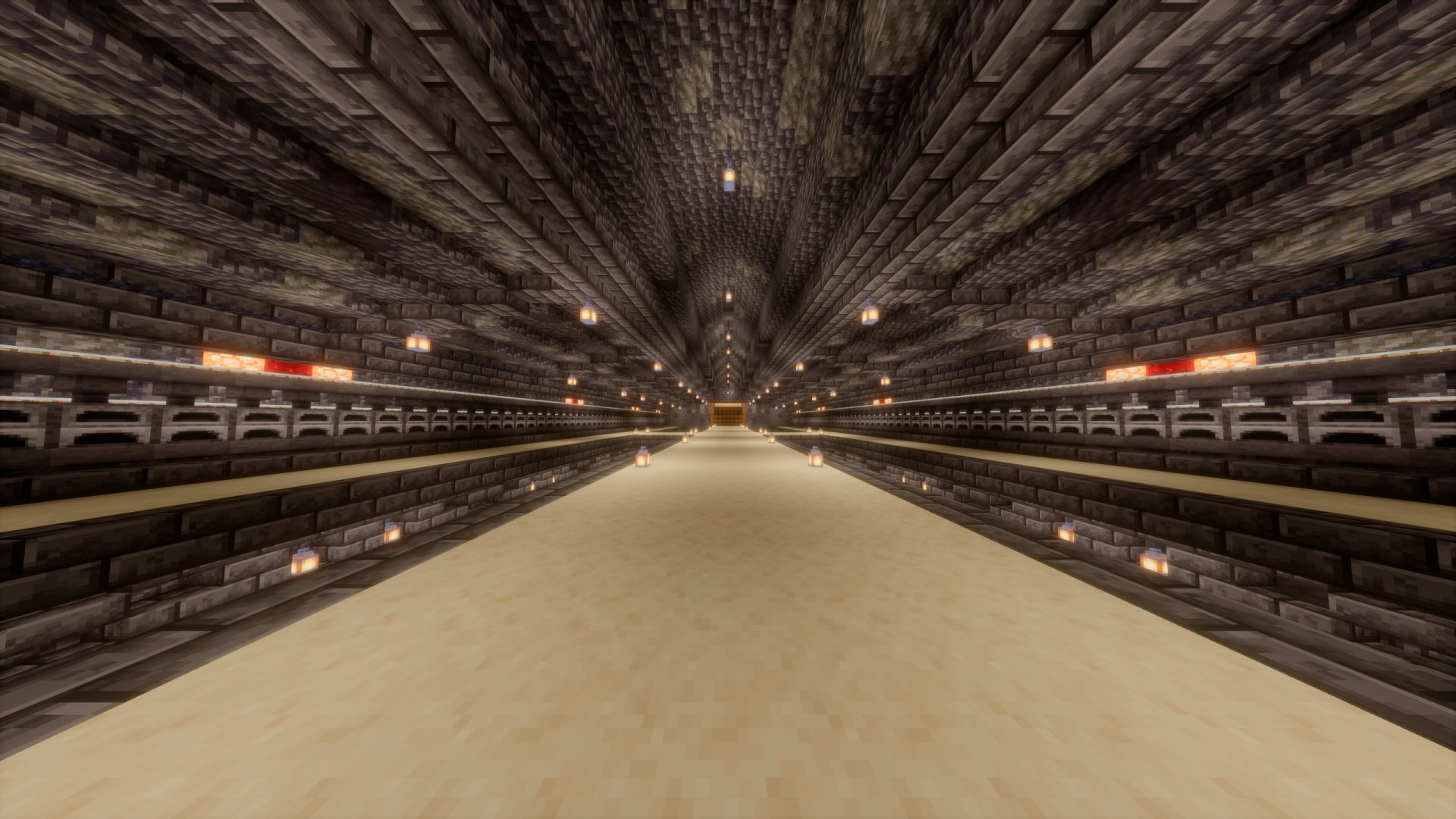 Large Underground Base - Fully Interiorized & Completed /Trimmed + Fixed Terrain/ (NETHERHUB INCLUDED) – additional image
