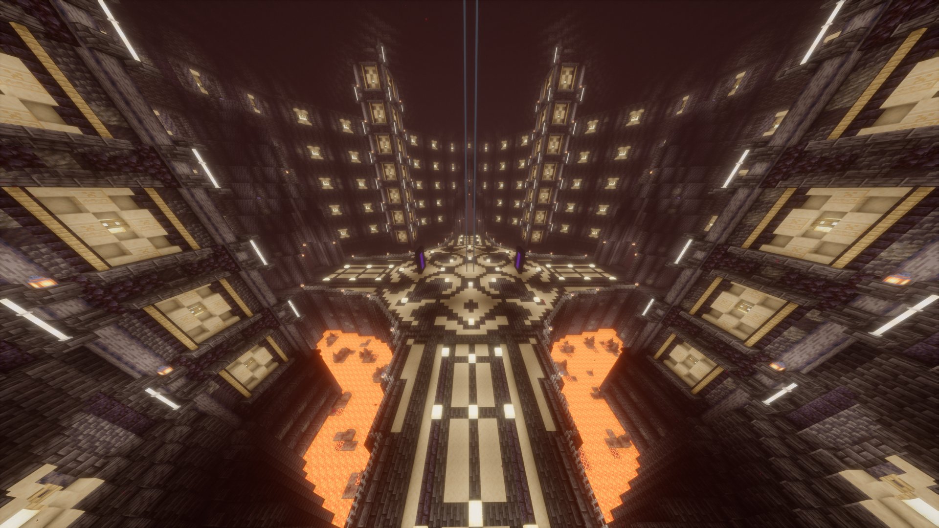 Large Underground Base - Fully Interiorized & Completed /Trimmed + Fixed Terrain/ (NETHERHUB INCLUDED) – additional image