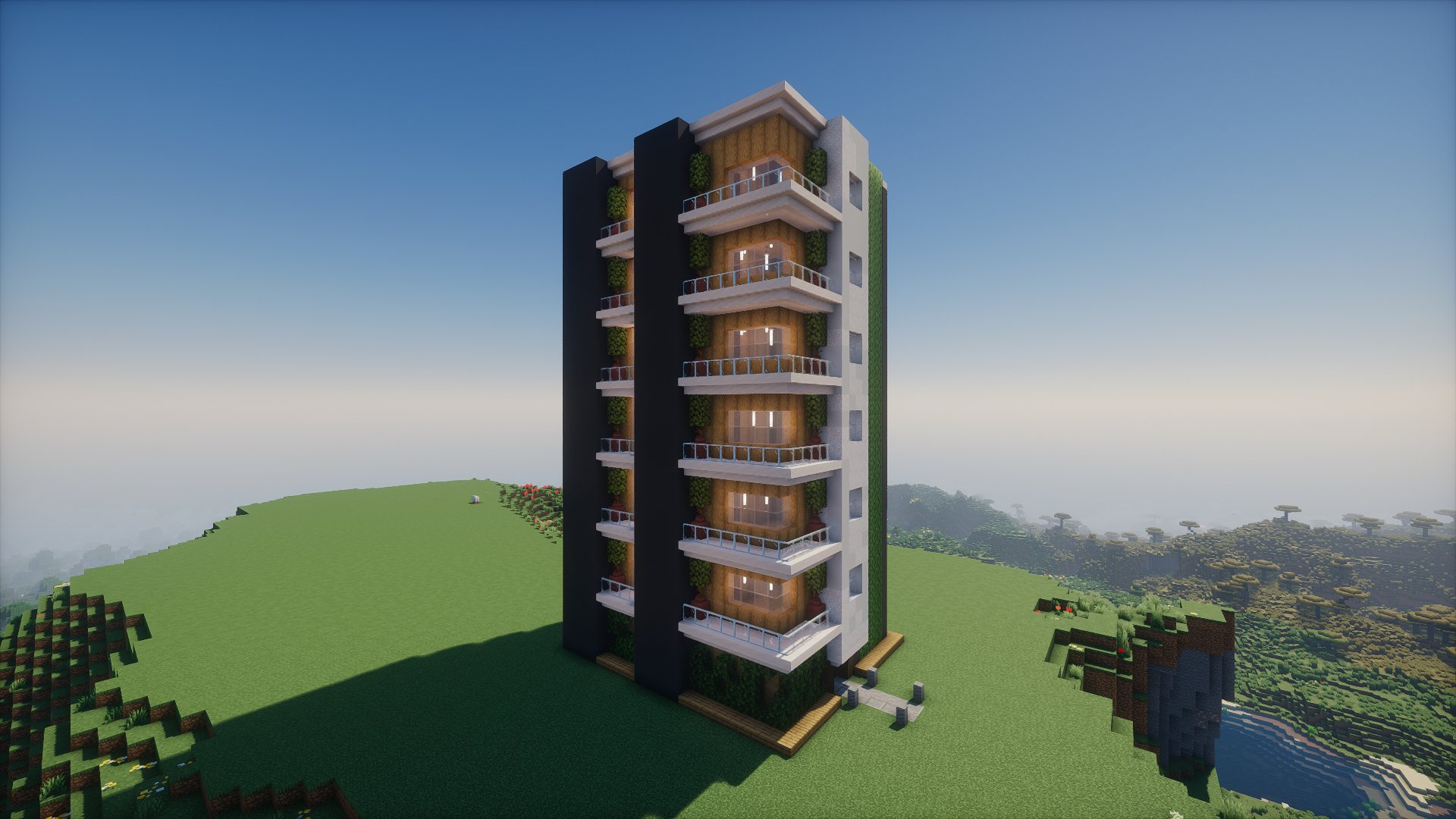 Modern Eco Apartment | Minecraft Schematic, Litematic & HoloPrint – additional image