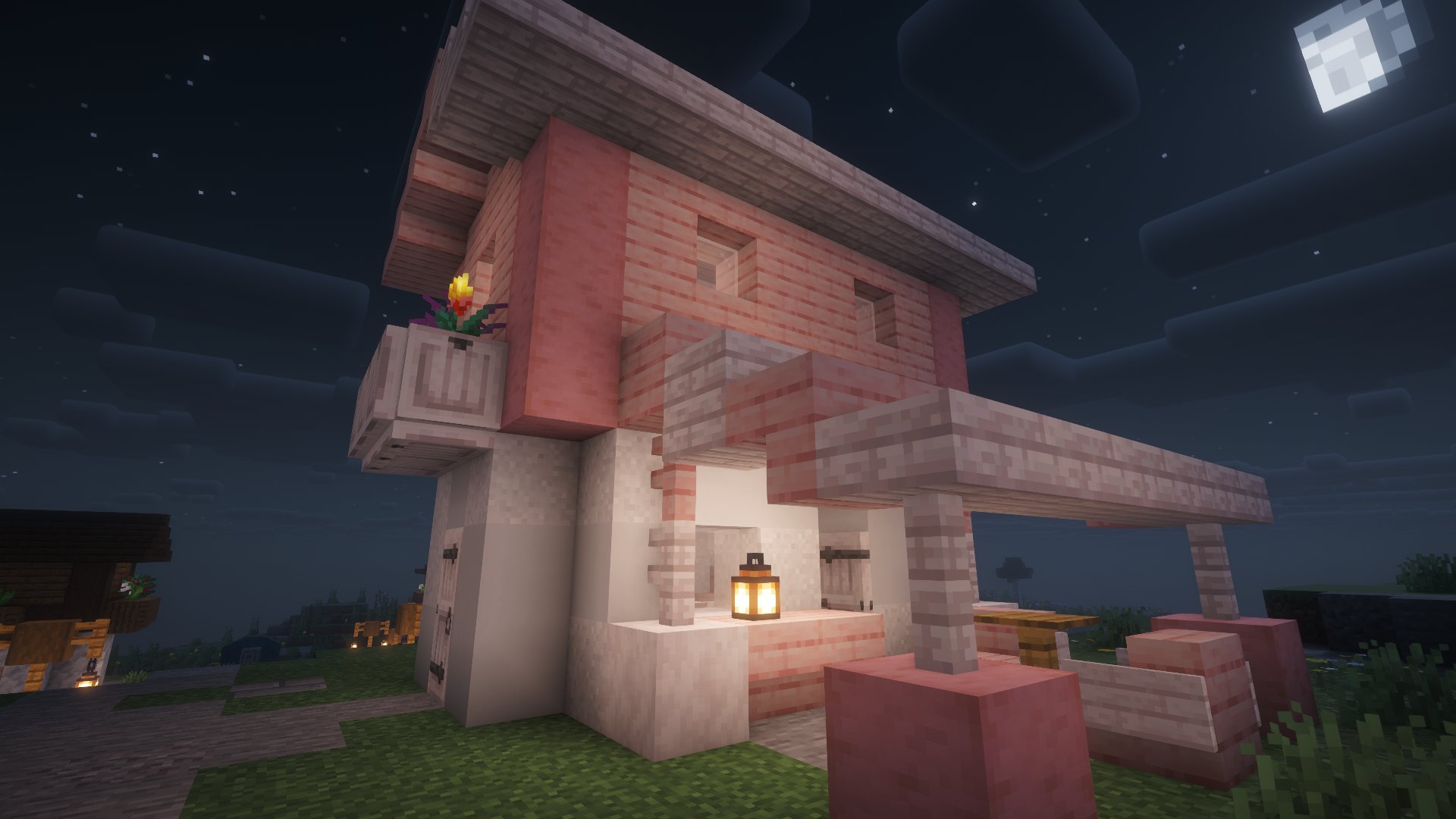 cherry and white small house – additional image