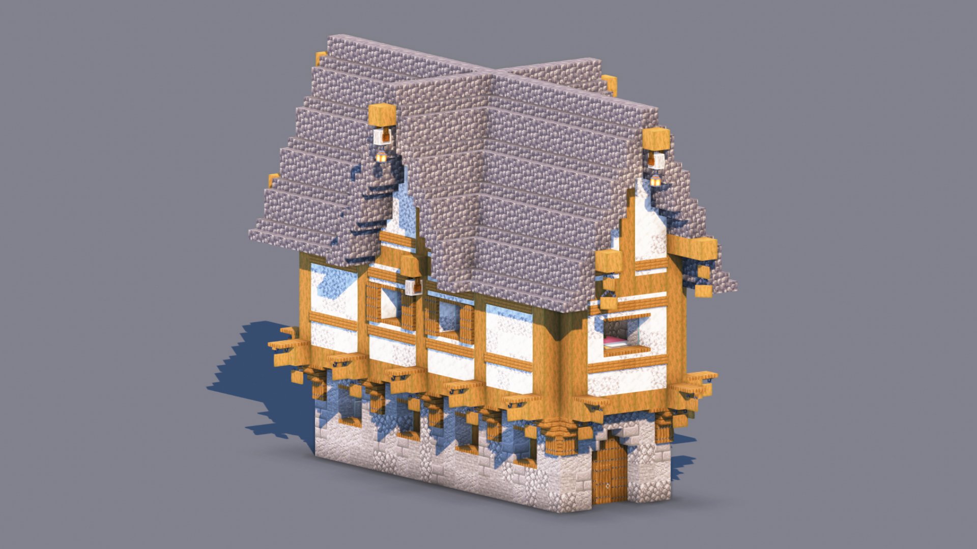 Medieval House – Fully Decorated Interior | Free Download – key image