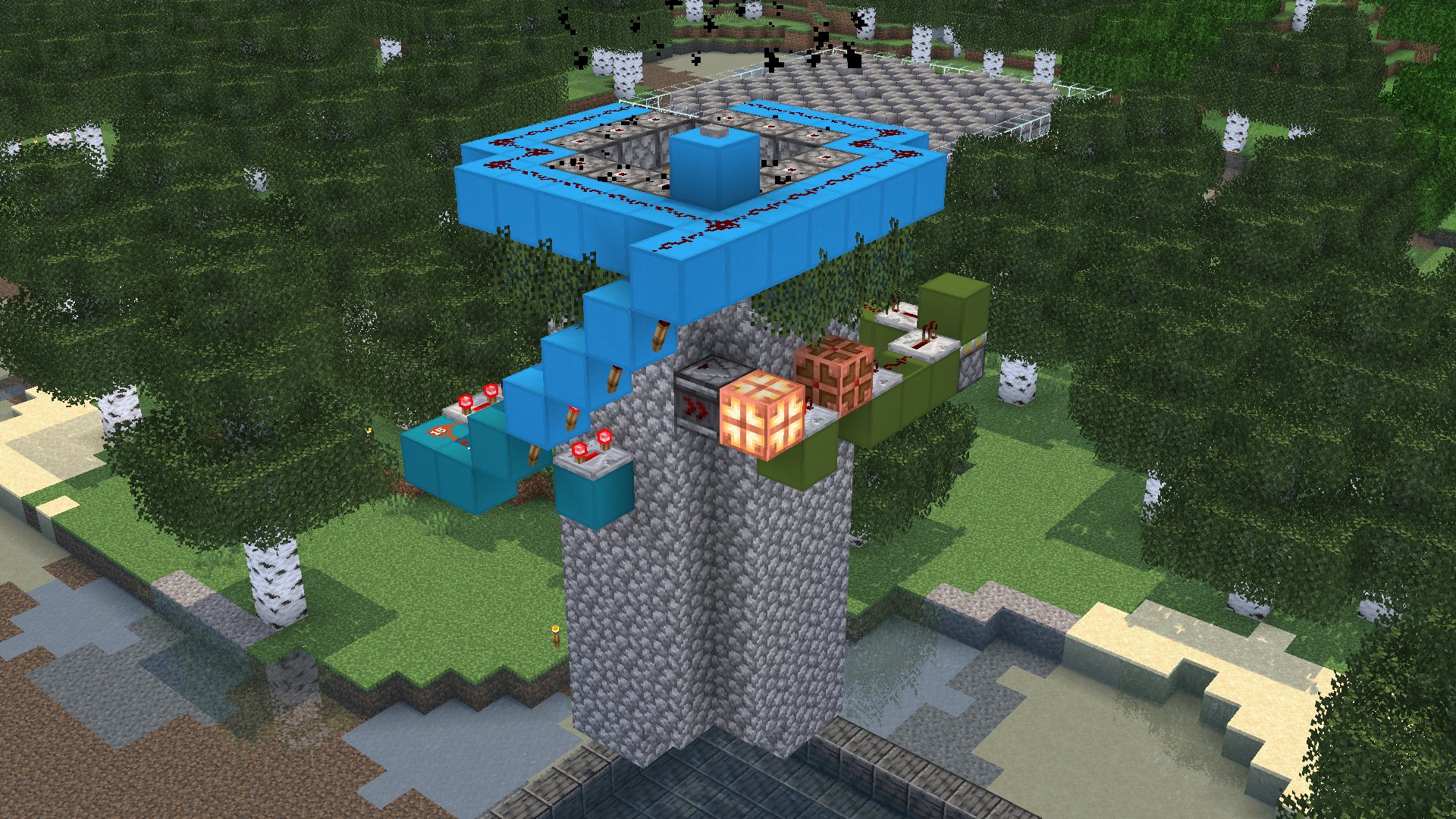 18K/hour Automatic Cobblestone Farm - Dispenser TNT, No TNT Duper – key image