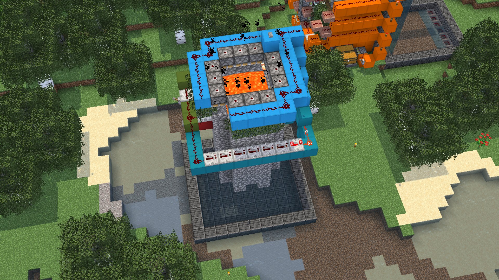 18K/hour Automatic Cobblestone Farm - Dispenser TNT, No TNT Duper – additional image