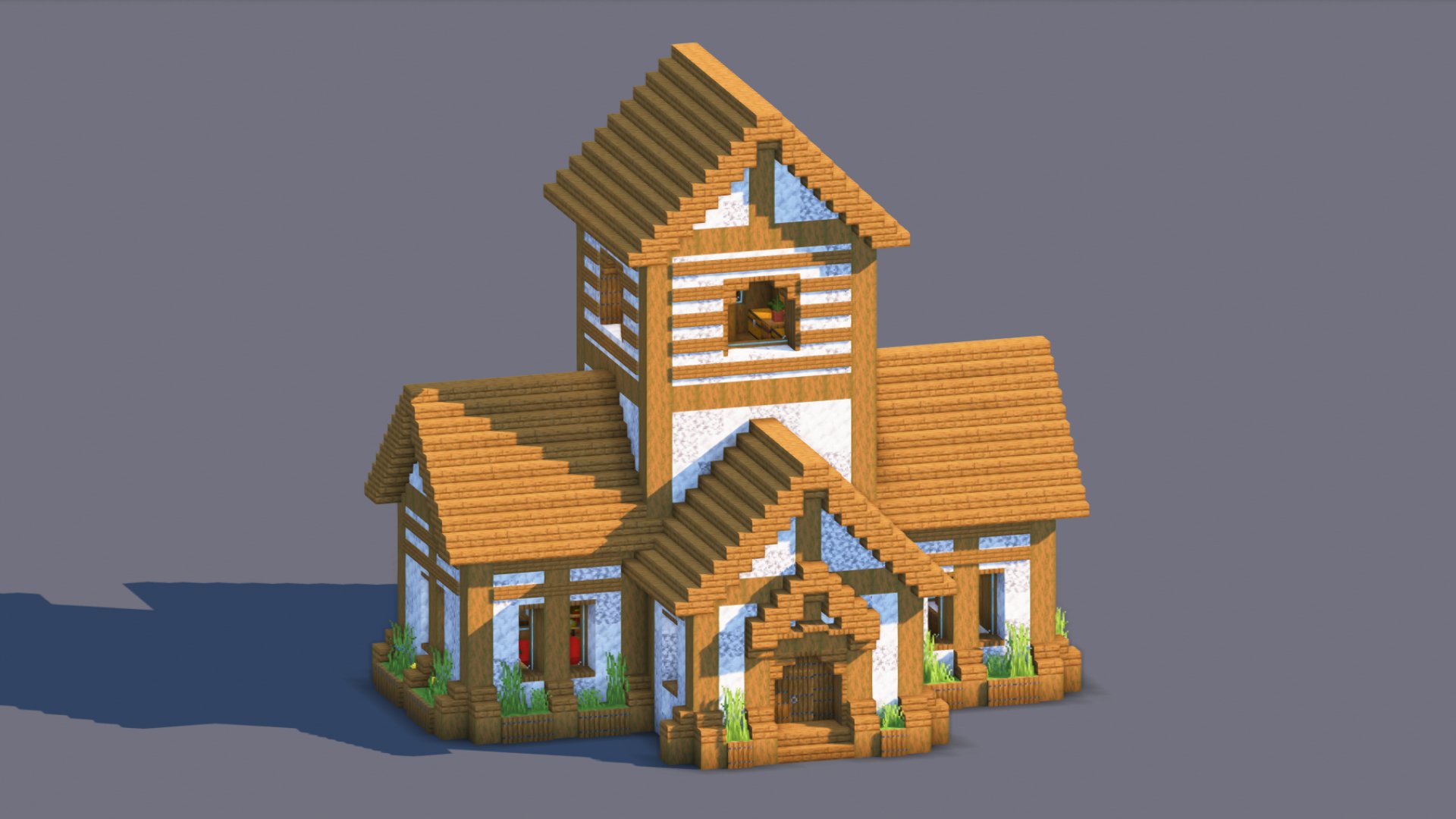 Medieval House – Fully Decorated Interior | Free Download – key image