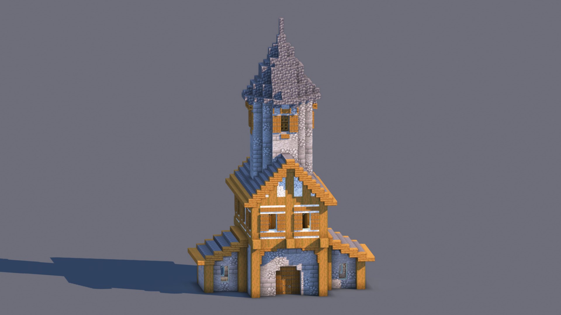 Medieval House – Fully Decorated Interior | Free Download – key image