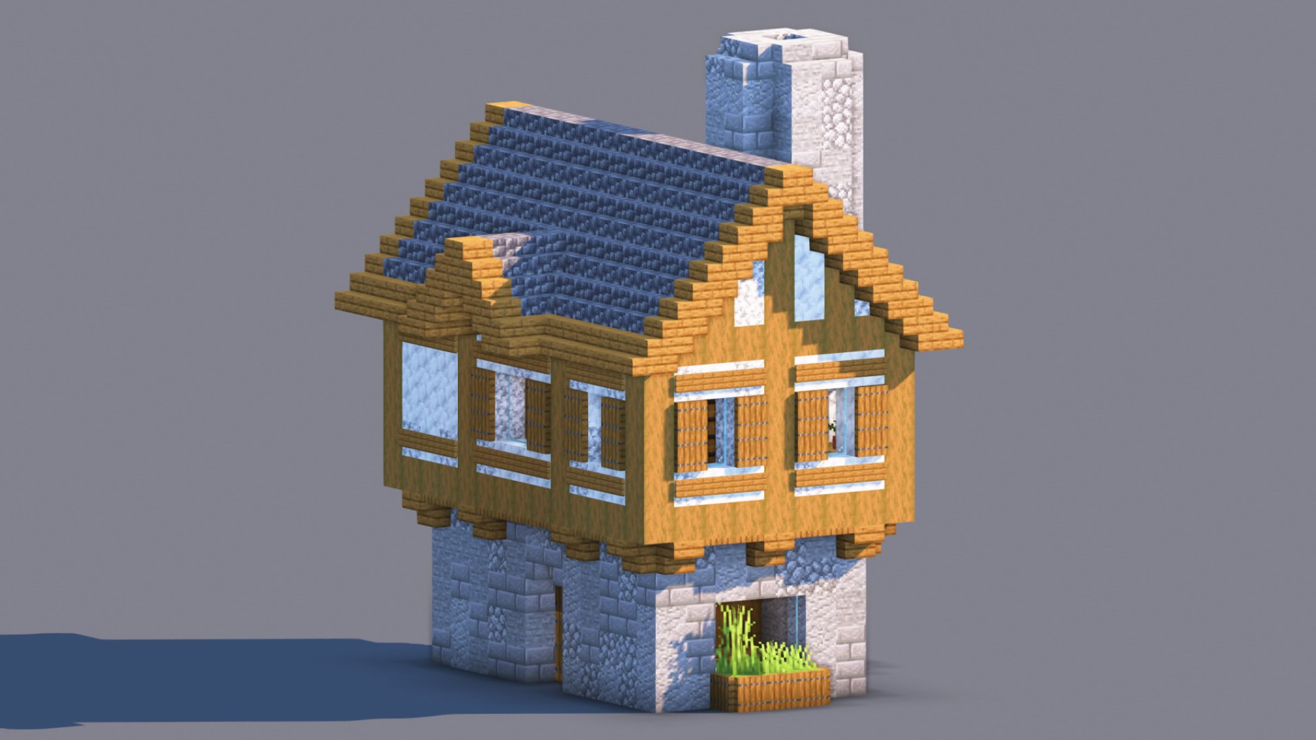 Medieval House – Fully Decorated Interior | Free Download – key image