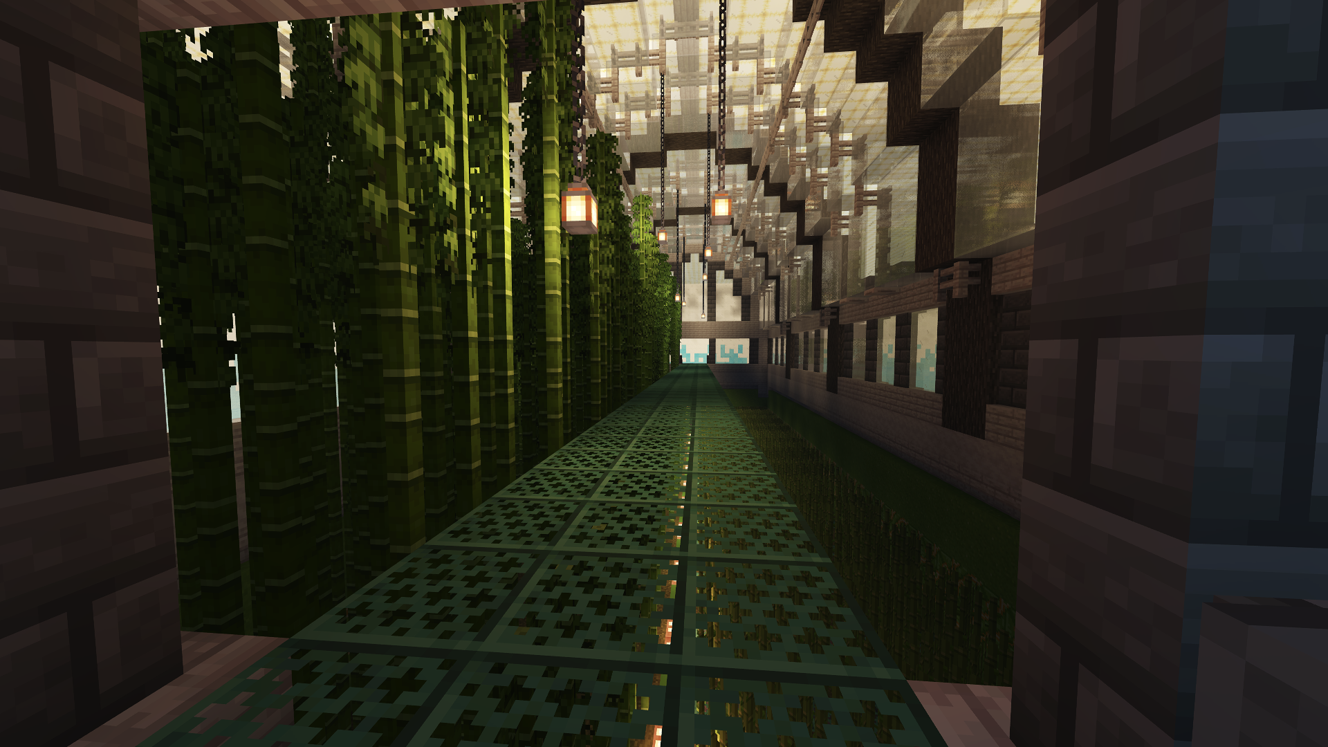 Bamboo and cane farm with Crafter 1.21.4 – key image