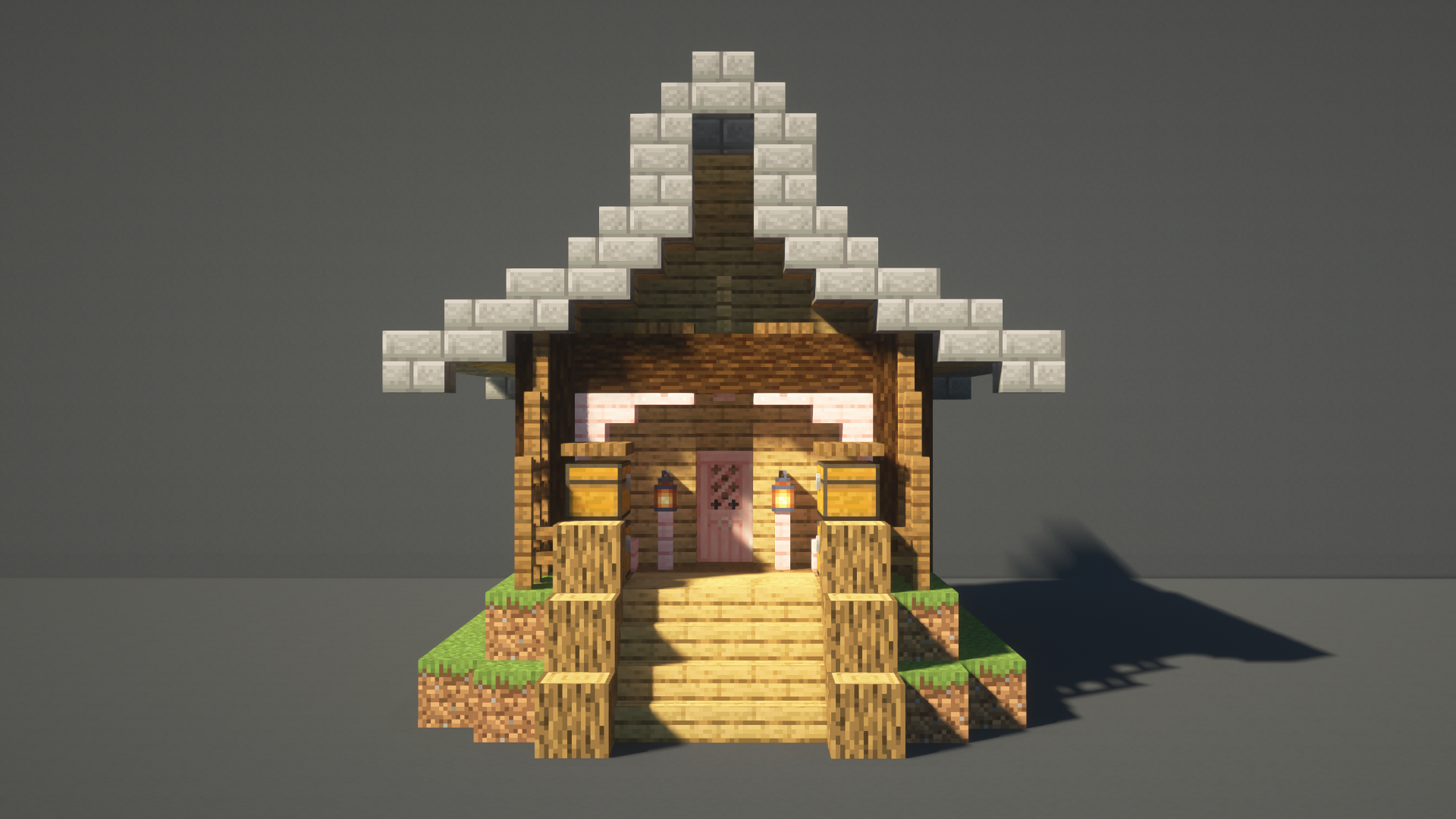 Small Starter Wood House – key image