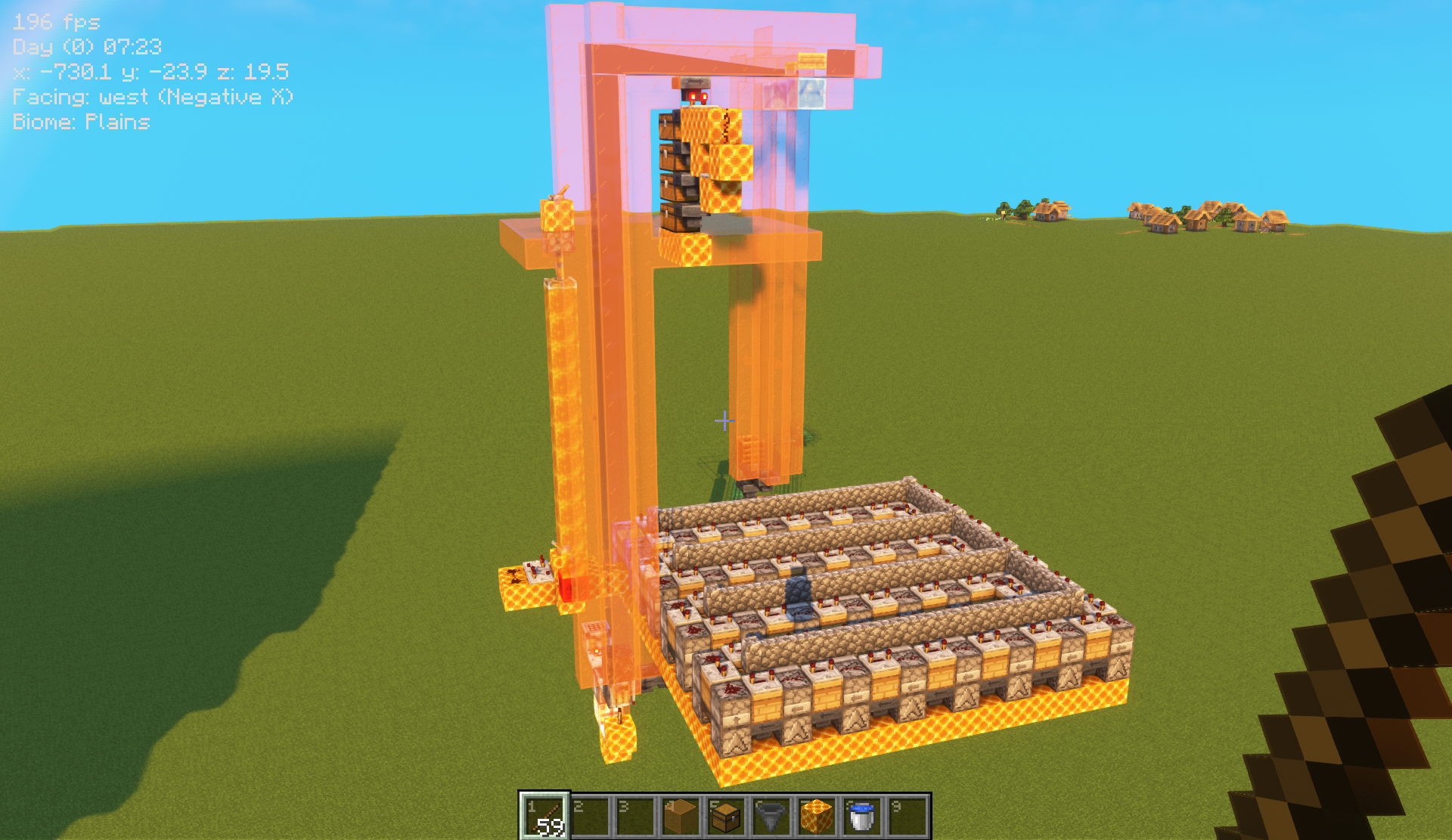 Automatic Honey Block Farm w/ Bottle Recycler - 64 Hives – key image