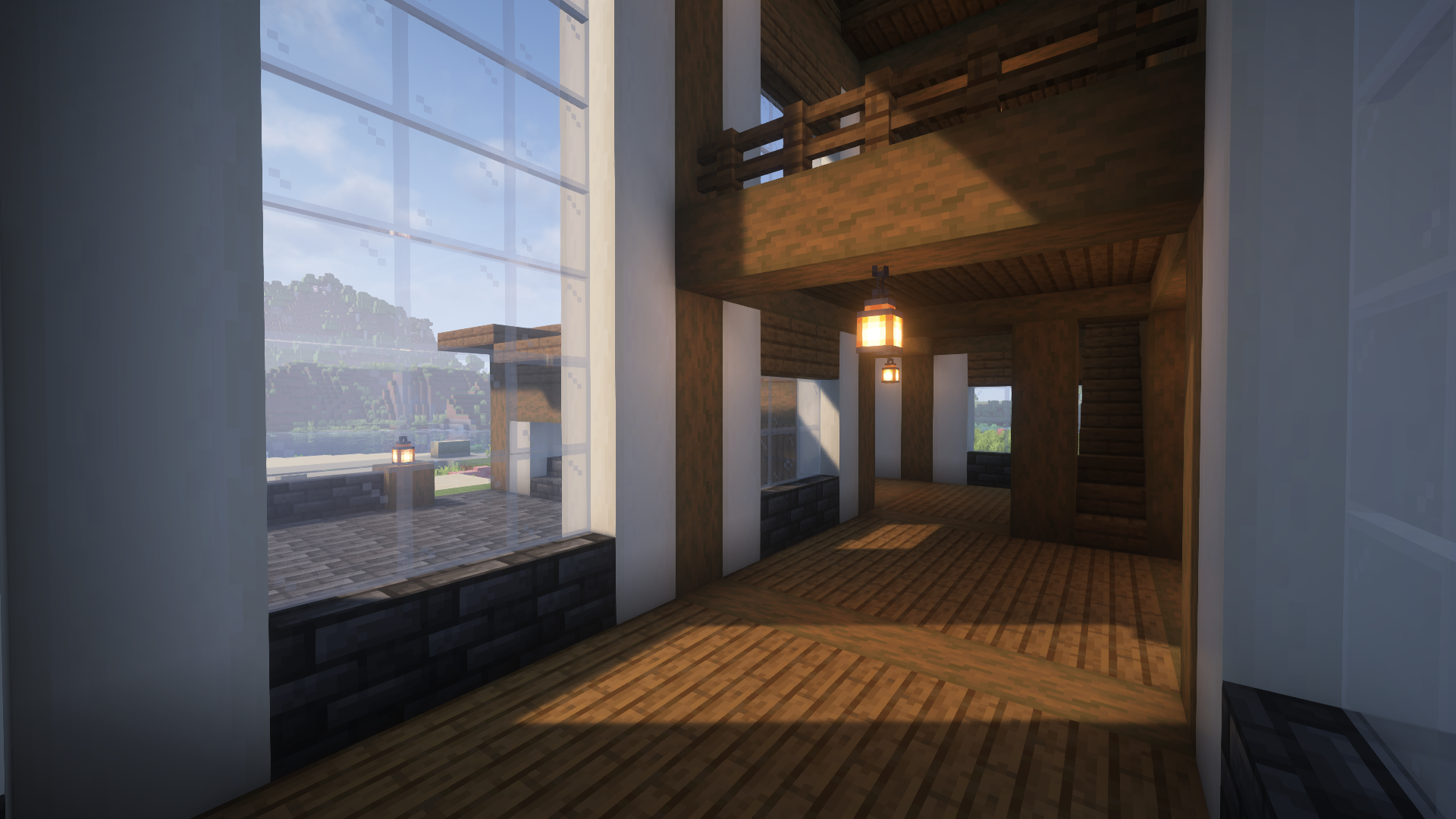Large modern house with courtyard – additional image