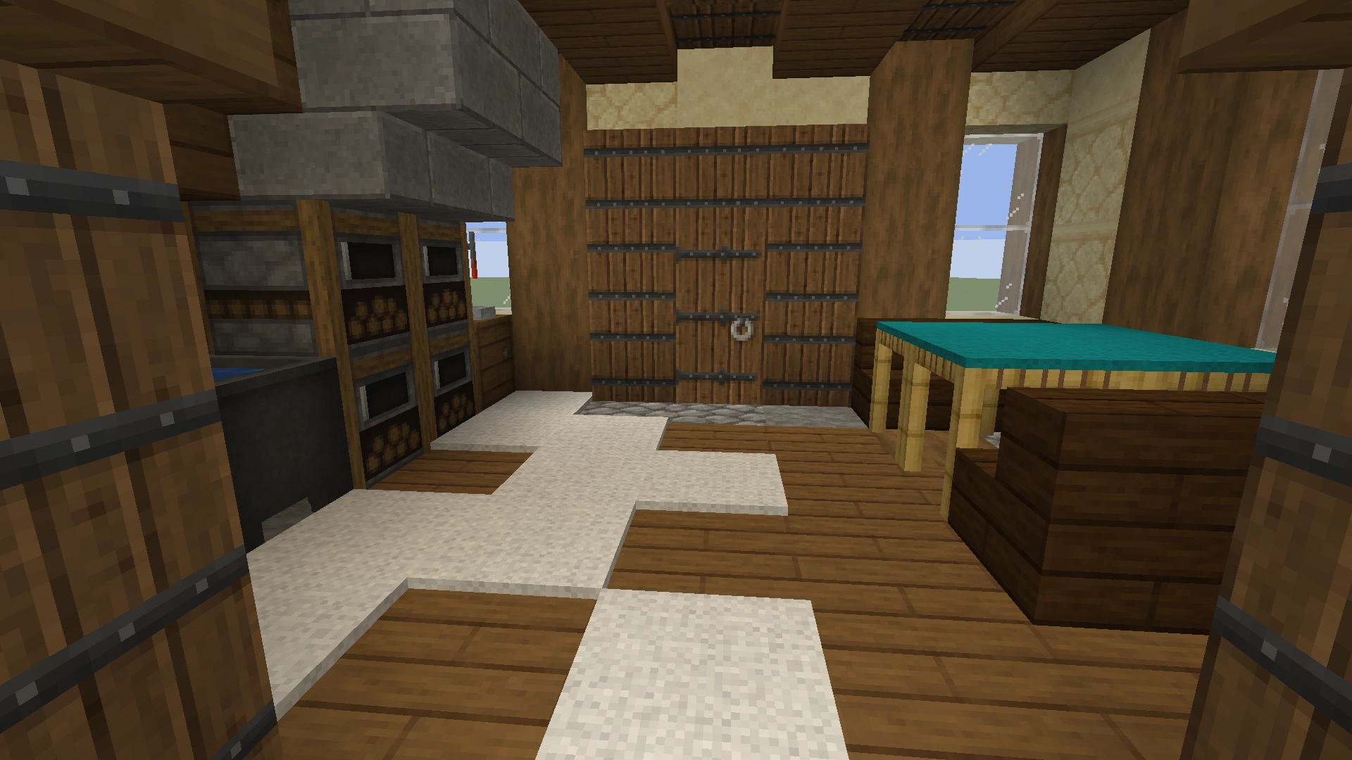 Medieval Style House with interior – additional image