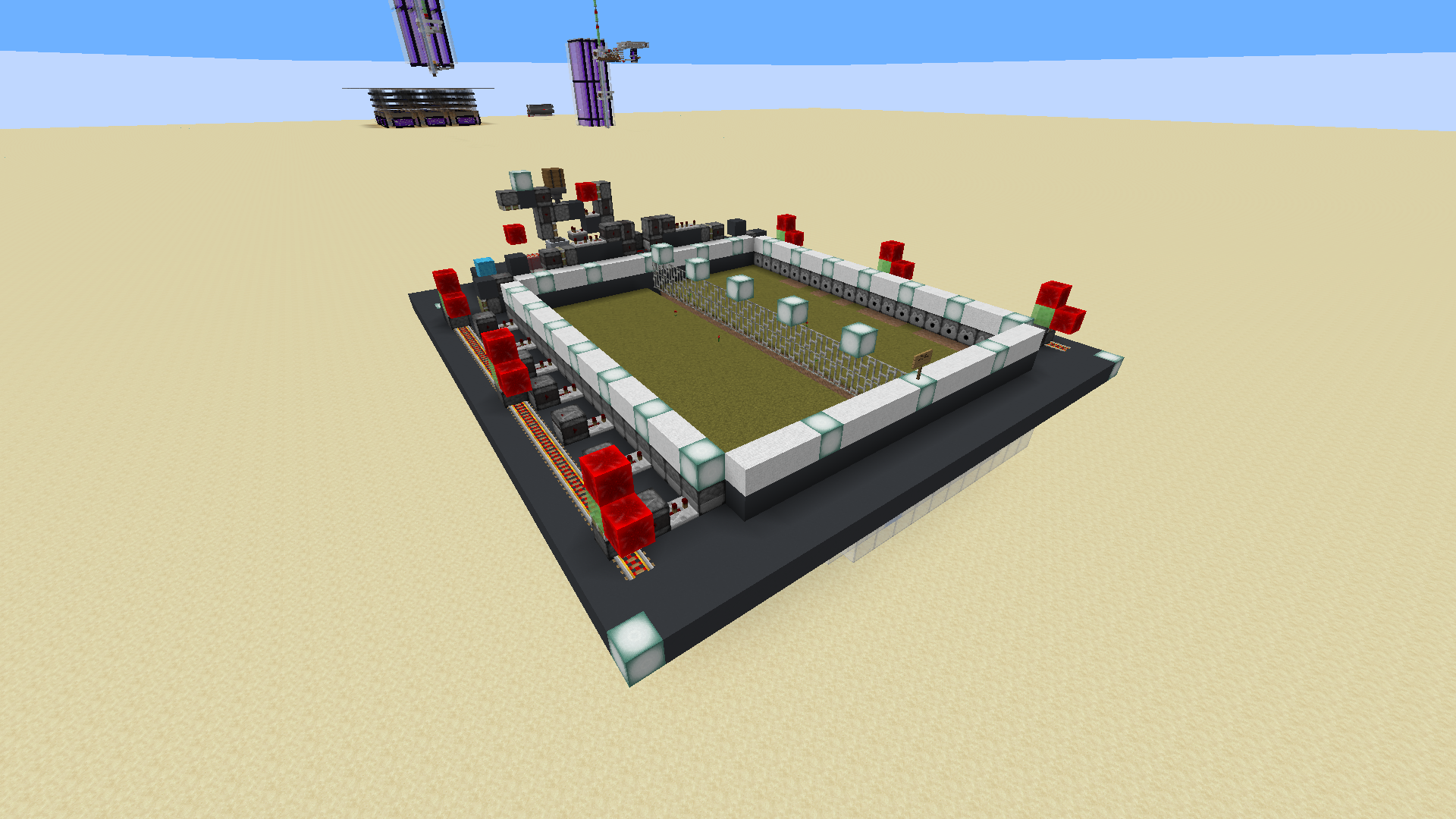 Minecract Expandable Flushing Flower Farm schematic (litematic)