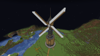 Minecraft Windmill Schematic (litematic)