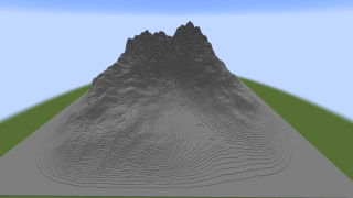 Minecraft Mountain (big) Schematic (litematic)