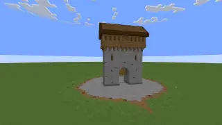 Minecraft Gatehouse Schematic (litematic)