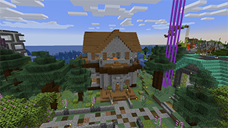 Minecraft Stone House Schematic (litematic)