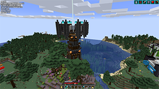 Minecraft Wizard Tower Schematic (litematic)