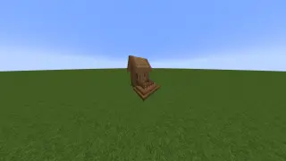 Minecraft Small Wooden Cabin Schematic (litematic)