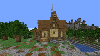 Minecraft House 28 Schematic (litematic)