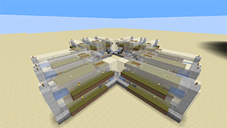 Minecraft Mega Wool Farm Schematic (litematic)