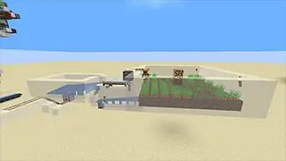 Minecraft Infinite Villager Breeder Schematic (litematic)