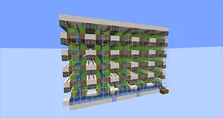Minecraft Sugar Cane Farm Modular Schematic (litematic)