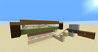 Minecraft Automatic Wheat Farm Schematic (litematic)