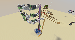 Minecraft Stem Farm - Infinite Wood Schematic (litematic)