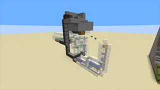 Minecraft Villager Breeder Iron Farm Combo Schematic (litematic)