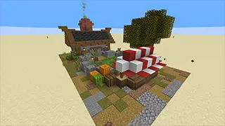 image of Villager Crop Farm by Bownhead Minecraft litematic
