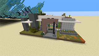 Minecraft Modern Shop Building Schematic (litematic)