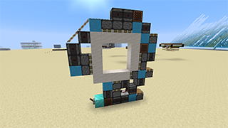 image of 1wt 3x3 Dustless Spiral Door by NJCyberBird Minecraft litematic