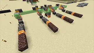 image of 4 Wide Tunnel Borer by Borkon Minecraft litematic