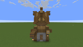 image of Small Stone House by Sekai Minecraft litematic