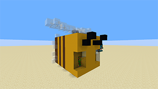 image of Bee Farm by Hollywood3k Minecraft litematic