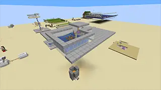 Minecraft Iron Farm 1.16+ Ground Level Schematic (litematic)