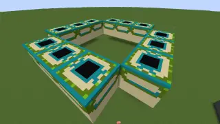 image of Full End portal frame by NoTalkz Minecraft litematic