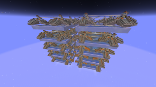 Minecraft cobblestone farm / 18m per hour Schematic (litematic)