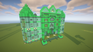 image of Emerald Mansion Villagers by NoTalkz Minecraft litematic