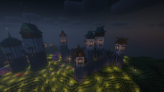 image of Small starter castle  by Seancraft101 Minecraft litematic