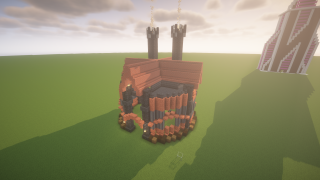 Minecraft Copper Camp Home Schematic (litematic)