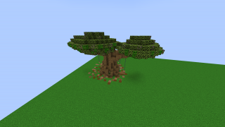 Minecraft Bonsai Tree  Schematic (litematic)