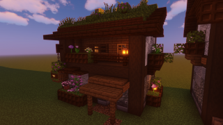 image of Moss Botany Shop by Mori Minecraft litematic